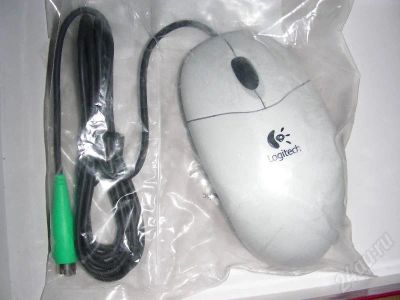 Лот: 174683. Фото: 1. мышка оптическая logitech новая... Клавиатуры и мыши
