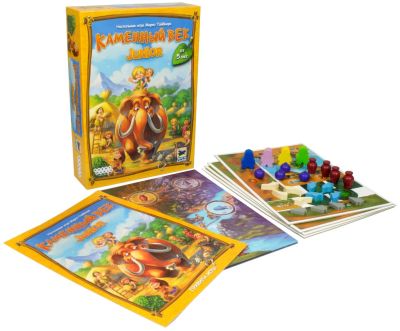 Лот: 11349396. Фото: 1. Настольная игра Каменный век Junior. Детские настольные игры
