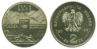 Лот: 905588. Фото: 1. Польша 2 злотых, 2008 год. Олимпийские... Европа