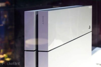 Лот: 8812498. Фото: 1. Playstation 4 White (PS4) (Белая... Игровые приставки, консоли