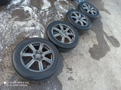 Лот: 15828505. Фото: 1. Колеса r16 enkei. Шины