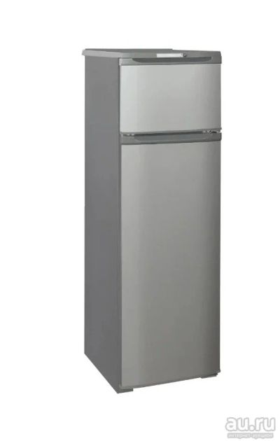Лот: 15821773. Фото: 1. Холодильник Бирюса M124 / серебристый... Холодильники, морозильные камеры
