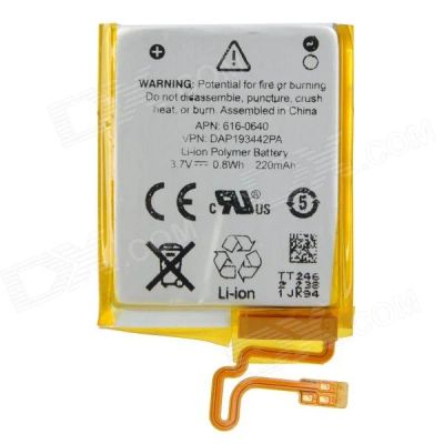 Лот: 6737790. Фото: 1. Продам батарею на Ipod nano 7... Аккумуляторы