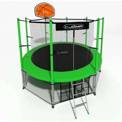 Лот: 22355876. Фото: 1. Батут i-Jump Classic Basket 8FT... Детские спортивные комплексы, батуты