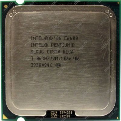 Лот: 11326741. Фото: 1. Процессор Intel® Pentium® E6600... Процессоры