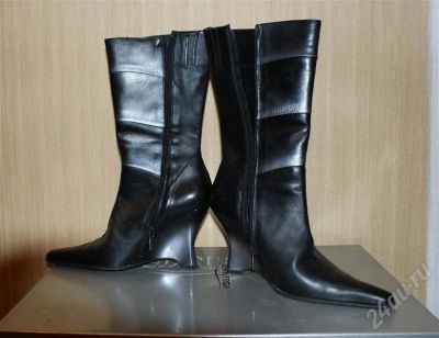 Лот: 607985. Фото: 1. Продам п/сапоги нат.кожа, ILIAN... Сапоги