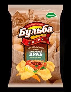 Лот: 11285875. Фото: 1. Чипсы картофельные "Бульба chips... Другое (продукты)