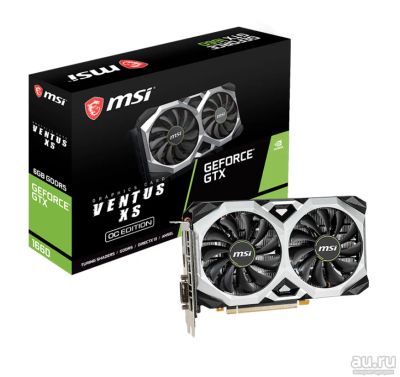Лот: 17991627. Фото: 1. Geforce GTX 1660 super ventus... Видеокарты