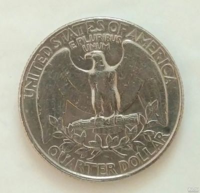 Лот: 18218903. Фото: 1. 25 центов США 1992. Америка