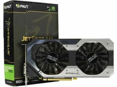 Лот: 18612706. Фото: 1. Видеокарта Palit GTX 1060 6 gb. Видеокарты