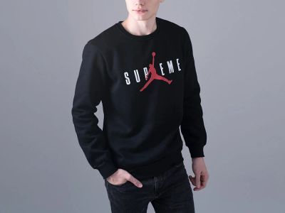 Лот: 12644433. Фото: 1. Свитшот Supreme. Свитеры, толстовки, худи