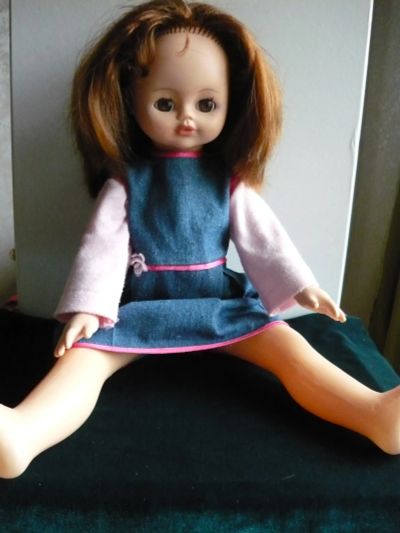 Лот: 19481891. Фото: 1. Кукла говорящая, 55 см.,б/у. Куклы и аксессуары