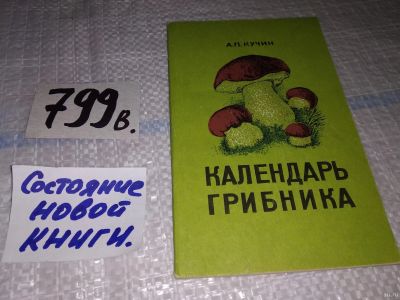 Лот: 13449725. Фото: 1. Календарь грибника, Кучин А.П... Охота, рыбалка