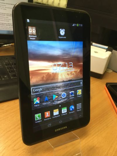 Лот: 16524038. Фото: 1. 3G планшет Samsung Galaxy Tab... Планшеты
