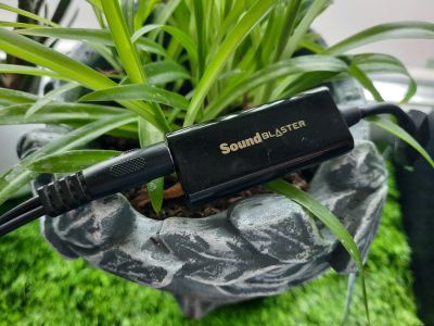 Лот: 17535762. Фото: 1. Внешняя звуковая карта Sound Blaster... Звуковые карты