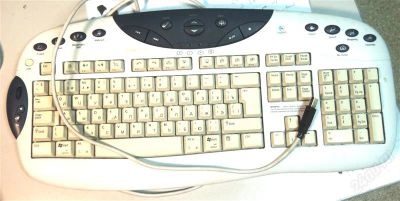 Лот: 1413913. Фото: 1. Клавиатура Logitech Internet Navigator... Клавиатуры и мыши