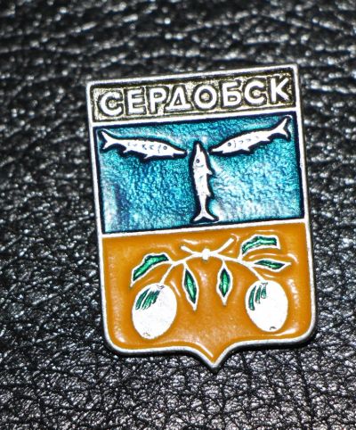 Лот: 4130051. Фото: 1. Знак город-герб Сердобск. (П№16... Юбилейные
