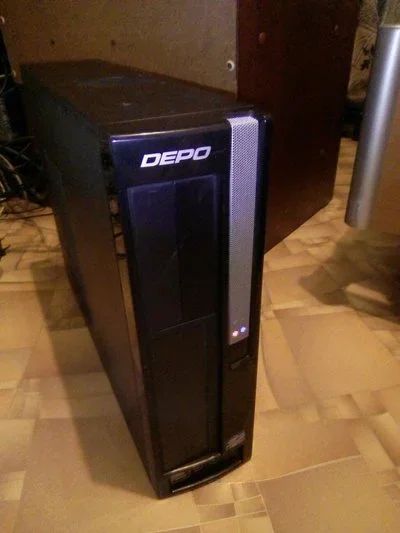 Лот: 14450606. Фото: 1. Компактный корпус mATX + блок... Корпуса, блоки питания