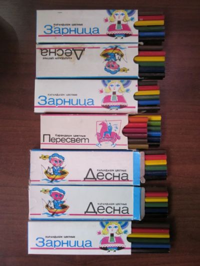 Лот: 20592638. Фото: 1. цветные карандаши 6, 12 цветов. Для рисования