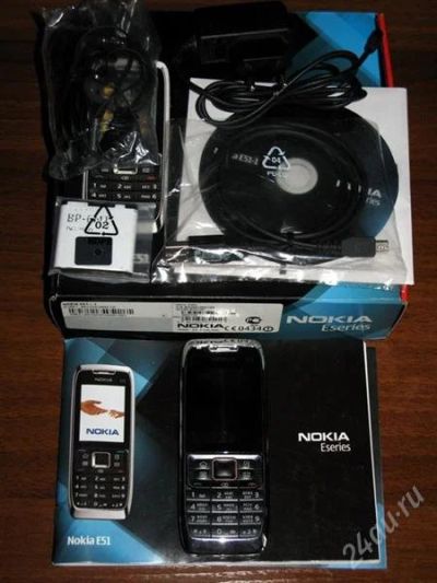 Лот: 1146601. Фото: 1. Nokia E51. Кнопочные мобильные телефоны