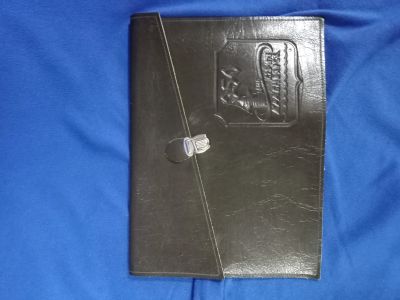 Лот: 25799679. Фото: 1. Коженная папка. Папки, портфели