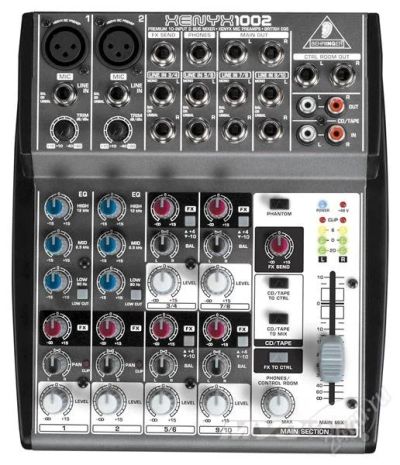 Лот: 2458062. Фото: 1. микшерный пульт BEHRINGER XENYX... Микшеры, предусилители, микрофонные эффекты