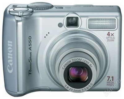 Лот: 1520081. Фото: 1. CANON A550 цифровой фотоаппарат... Цифровые компактные