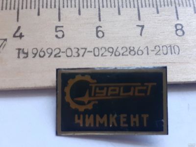 Лот: 18038842. Фото: 1. (№10442 ) значки,туризм,Турист... Сувенирные