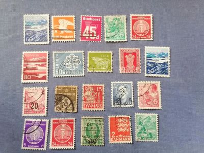 Лот: 25079536. Фото: 1. Марки иностранные. Разное 45. Марки