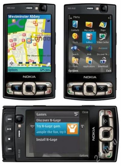 Лот: 1236954. Фото: 1. nokia n95 8gb. Смартфоны