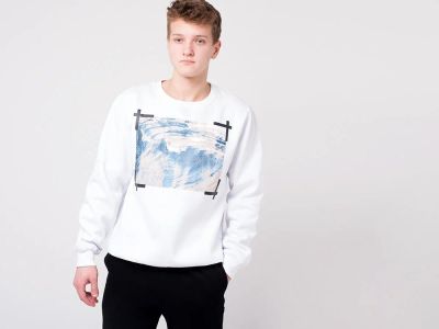 Лот: 16825527. Фото: 1. Свитшот OFF-WHITE (17269). Свитеры, толстовки, худи