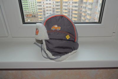 Лот: 3417115. Фото: 1. зимняя шапка до 48см. Головные уборы
