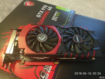 Лот: 13046402. Фото: 1. MSI GeForce 970 4Gb Gaming 4G. Видеокарты