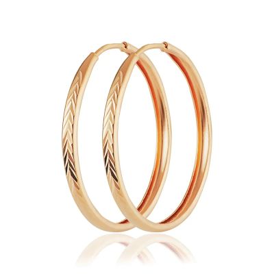 Лот: 23845929. Фото: 1. Серьги-конго TALANT из золота. Серьги, каффы
