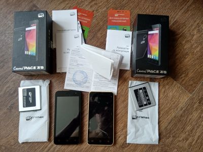 Лот: 17663597. Фото: 1. Смартфоны Micromax Canvas Pace... Смартфоны