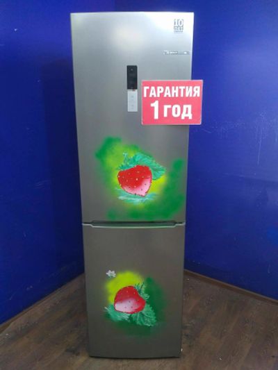Лот: 14154646. Фото: 1. Холодильник bosch kgn39vl16r(11067383... Холодильники, морозильные камеры