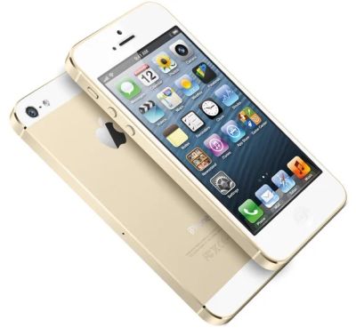 Лот: 3856653. Фото: 1. Продам iPhone 5 16г цвет шампань... Смартфоны