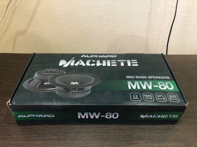 Лот: 15867862. Фото: 1. Колонки Alphard Machete MW-80... Акустика автомобильная