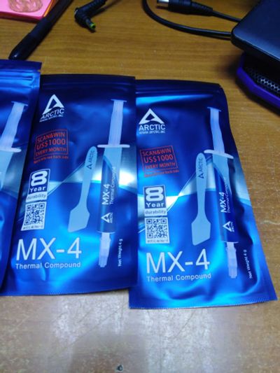 Лот: 24871490. Фото: 1. Термопаста Artctic Cooling MX-4... Системы охлаждения