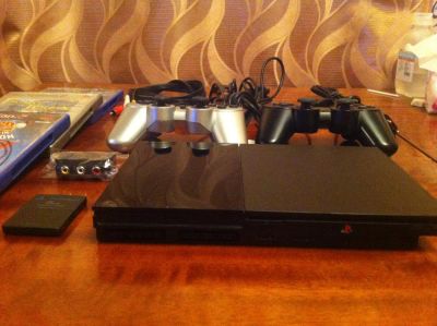 Лот: 5033588. Фото: 1. игровая консоль PlayStation 2... Игровые приставки, консоли