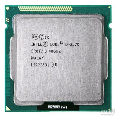 Лот: 13765080. Фото: 1. Процессор intel core i5 3570. Процессоры