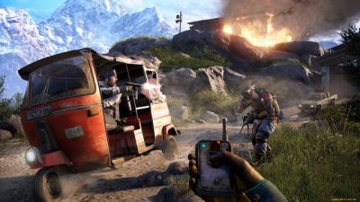 Лот: 6725897. Фото: 1. Диск Far Cry 4, Playstation 4... Игры для консолей