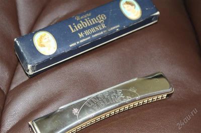 Лот: 2584415. Фото: 1. немецкая губная гармошка фирмы... Предметы быта