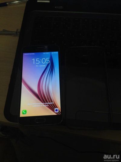 Лот: 9151048. Фото: 1. Samsung Galaxy S6 32gb Black Saphire. Смартфоны