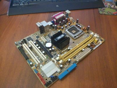 Лот: 4613394. Фото: 1. Материнская плата Asus p5gc-mx... Материнские платы
