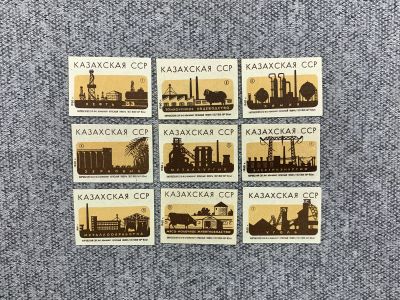 Лот: 25847080. Фото: 1. Набор из 9 коллекционных спичечных... Бутылки, пробки, этикетки