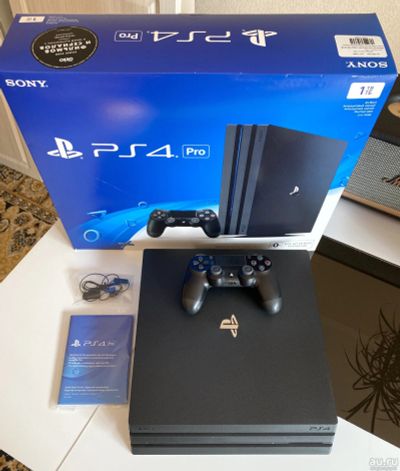 Лот: 16371305. Фото: 1. Sony PlayStation 4 Pro 1TB (PS4... Игровые приставки, консоли