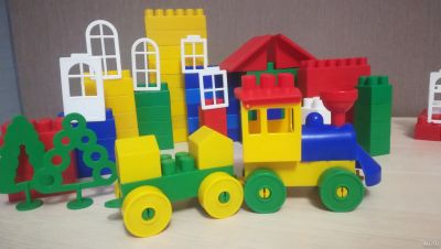 Лот: 18475034. Фото: 1. Конструктор блочный "Полесье... Конструкторы
