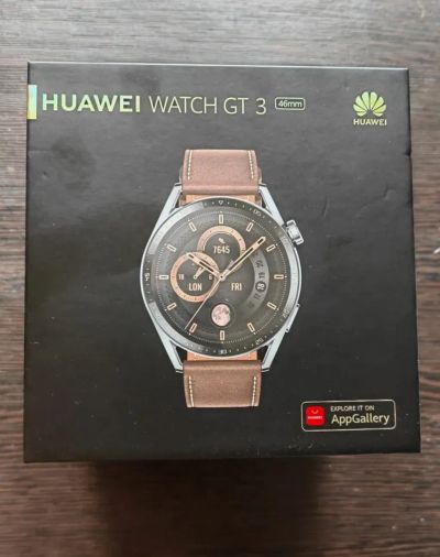 Лот: 20596756. Фото: 1. Смарт-часы Huawei GT 3 StainlessSteel... Смарт-часы, фитнес-браслеты, аксессуары