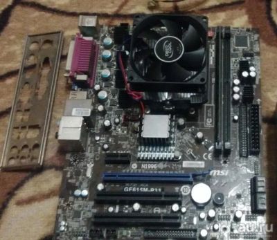 Лот: 9099426. Фото: 1. кулер+процессор AMD Athlon II... Компьютеры в сборе